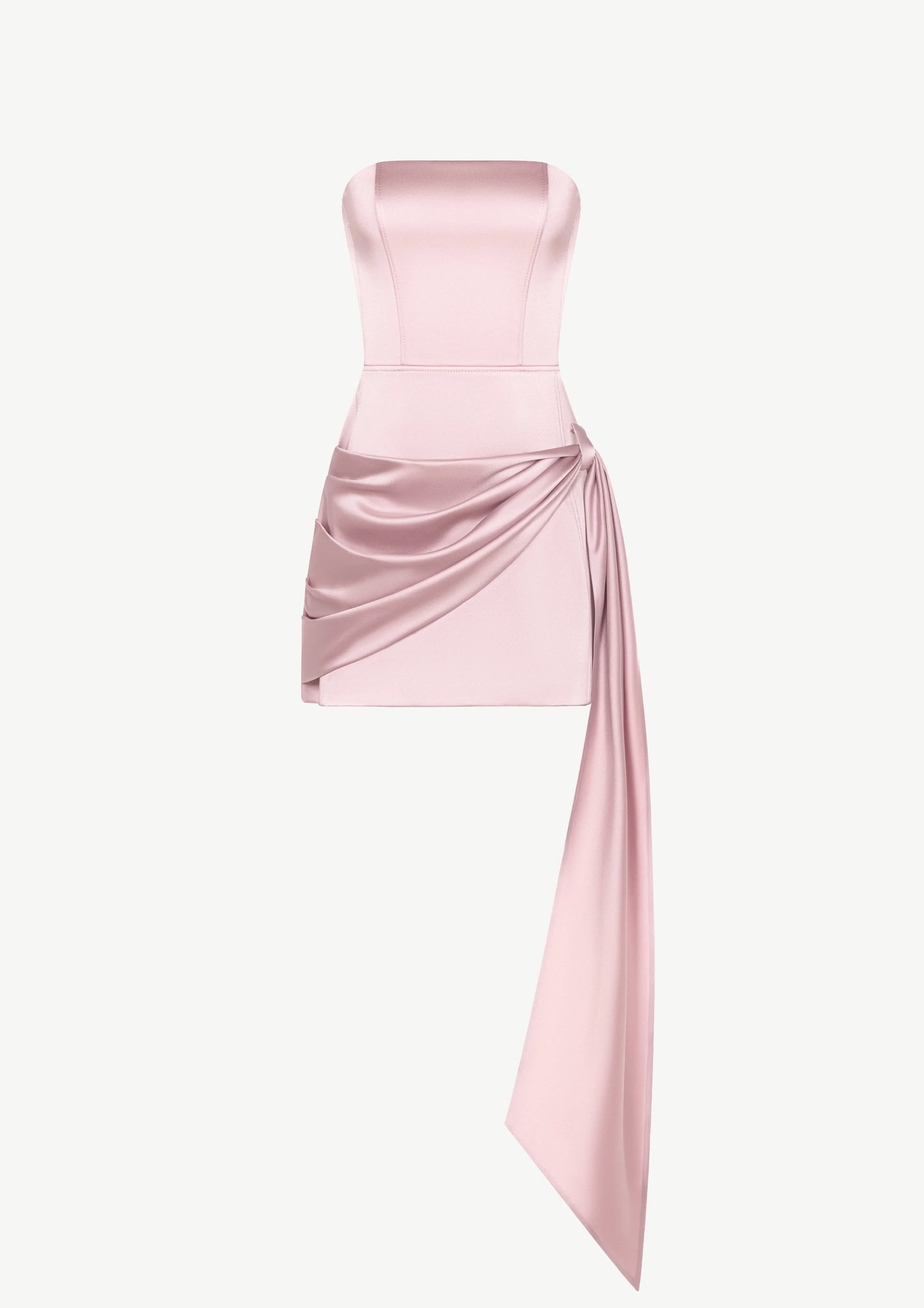 “Hailey” Dress with a Trail
