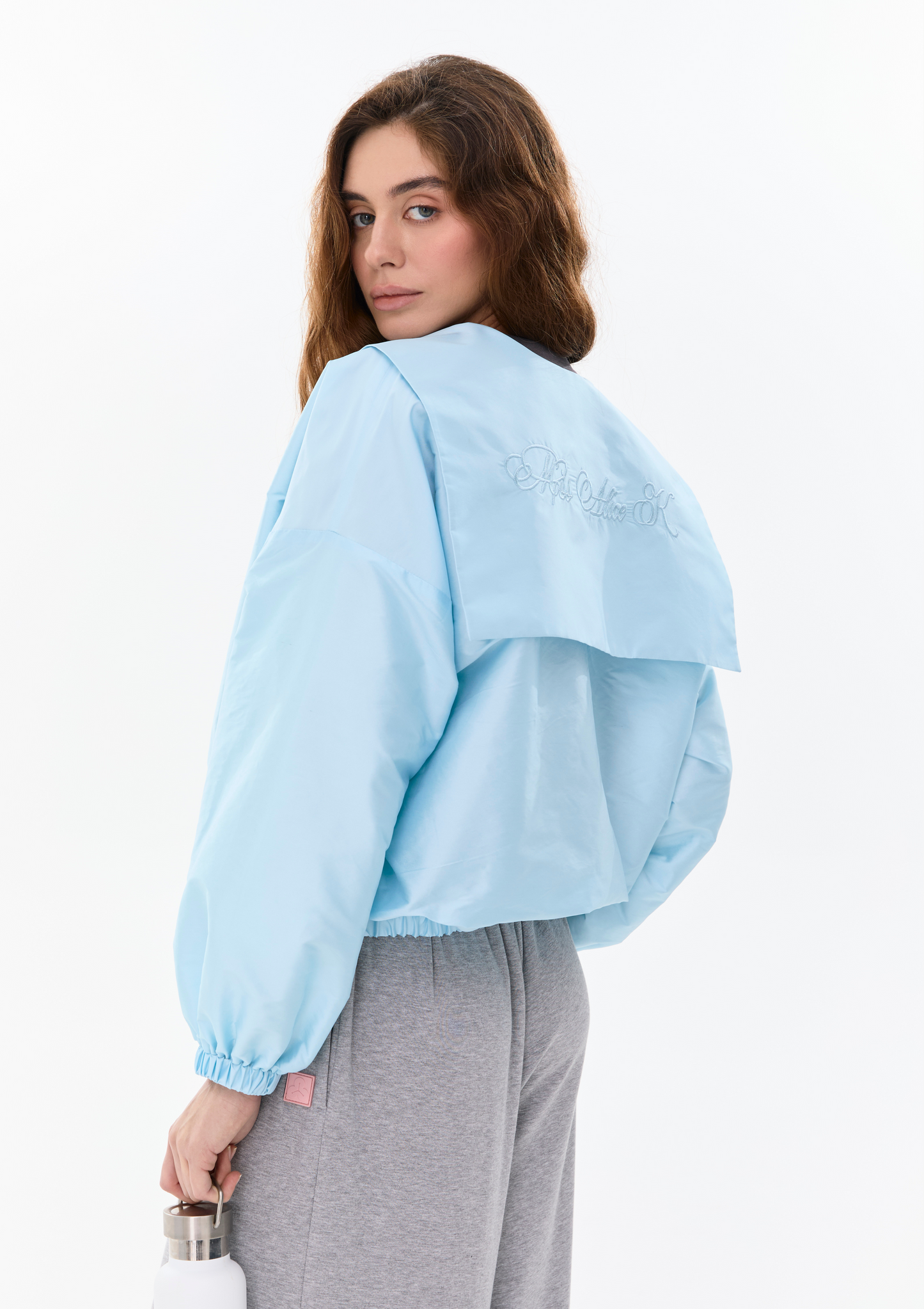 "Miss Alice K" Bomber In Blue