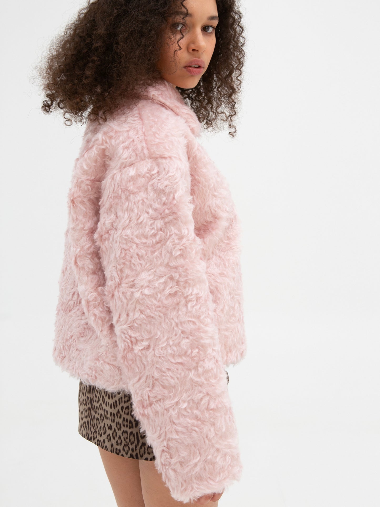 Short Faux Fur Coat