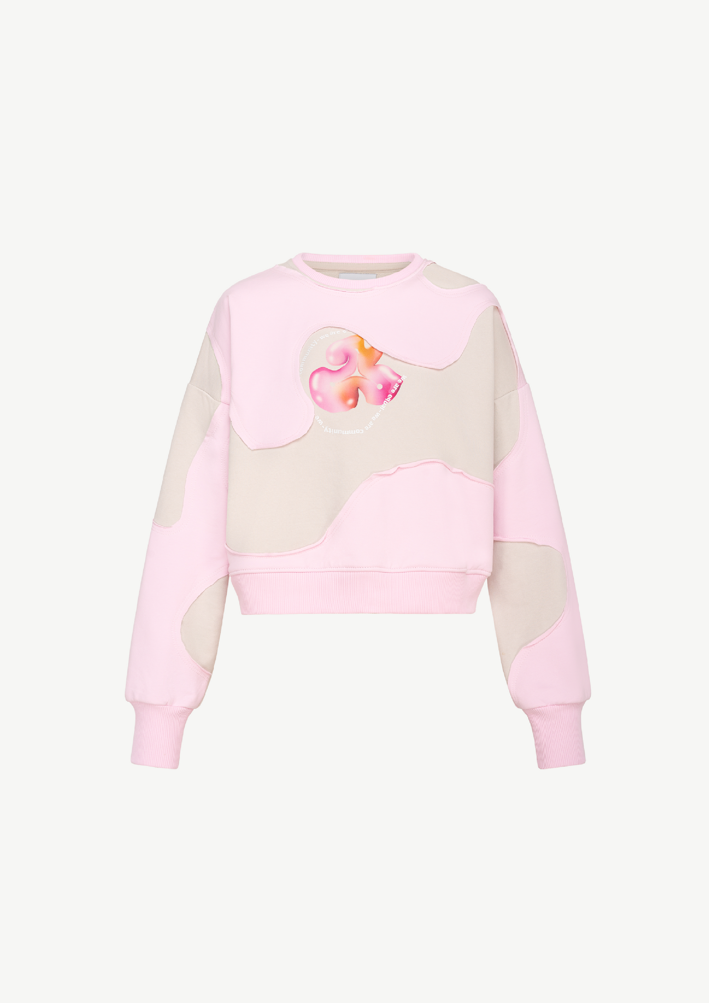 Double Color Logo Sweatshirt