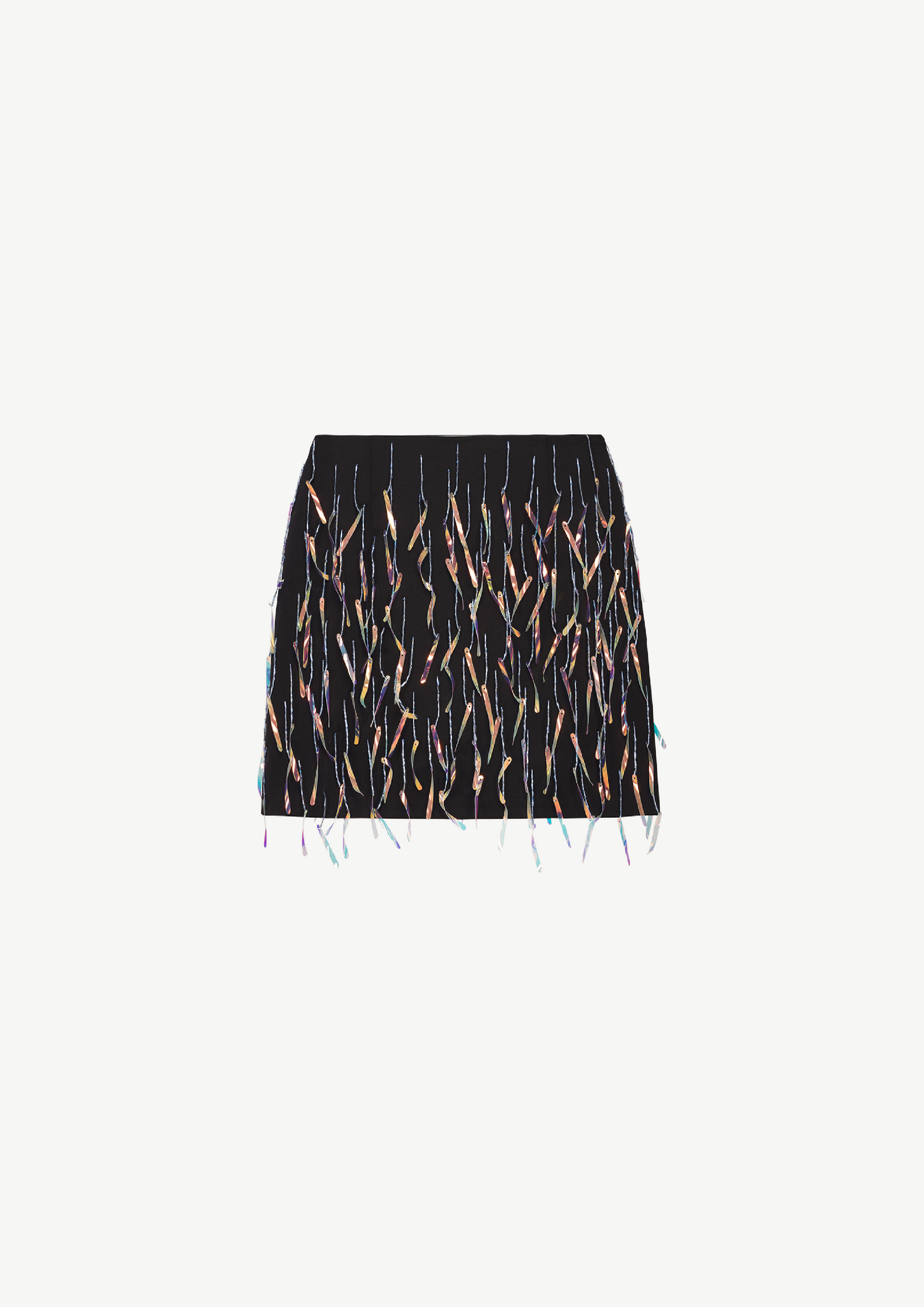 Rainbow Drops Skort In Black