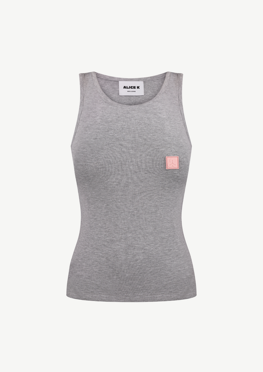 Viscose Top In Gray
