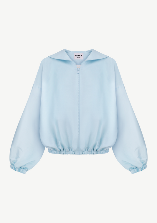 "Miss Alice K" Bomber In Blue