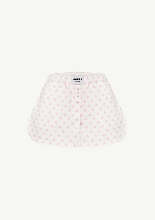 Logo Pajama Shorts