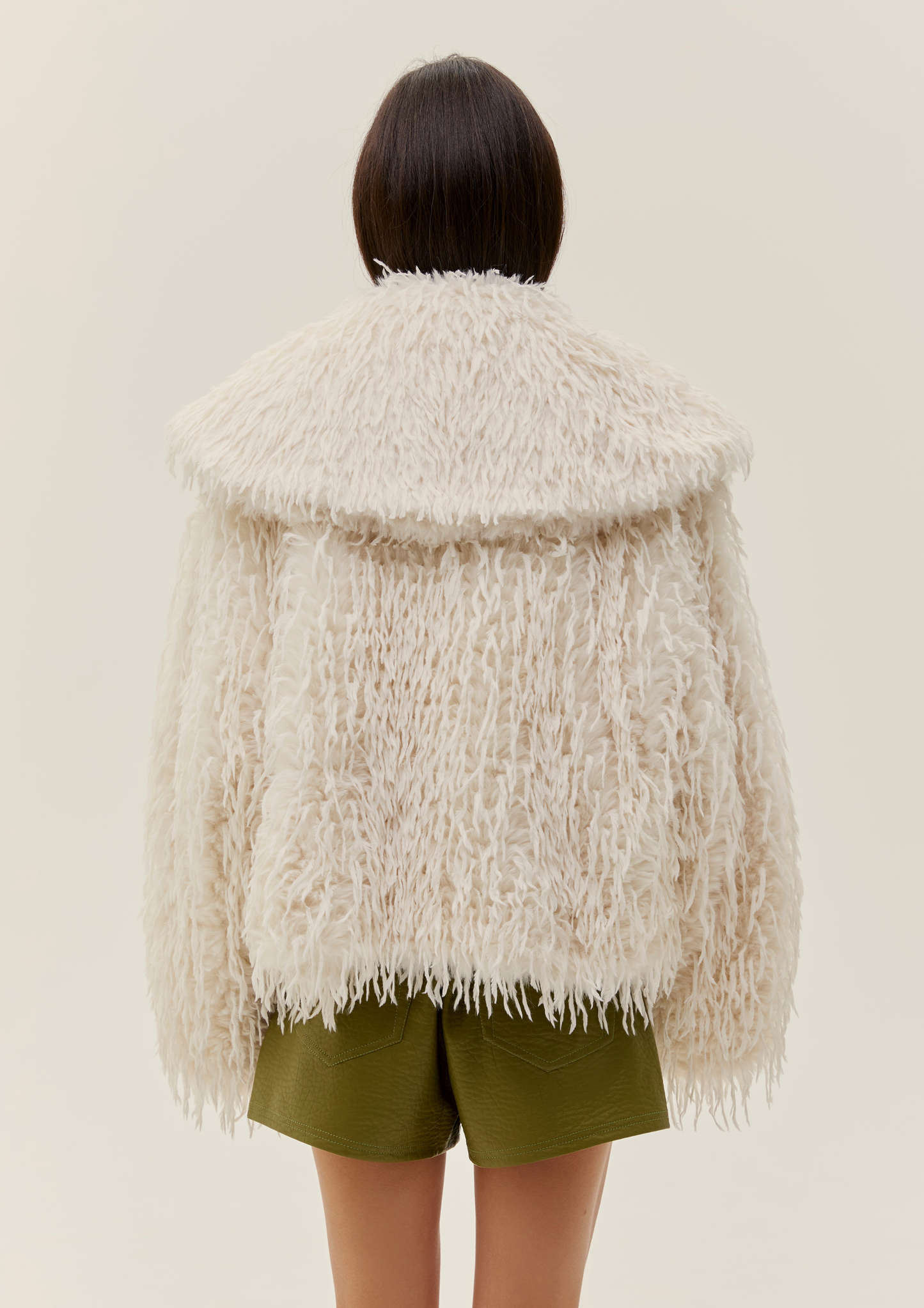 Cropped Fur Coat
