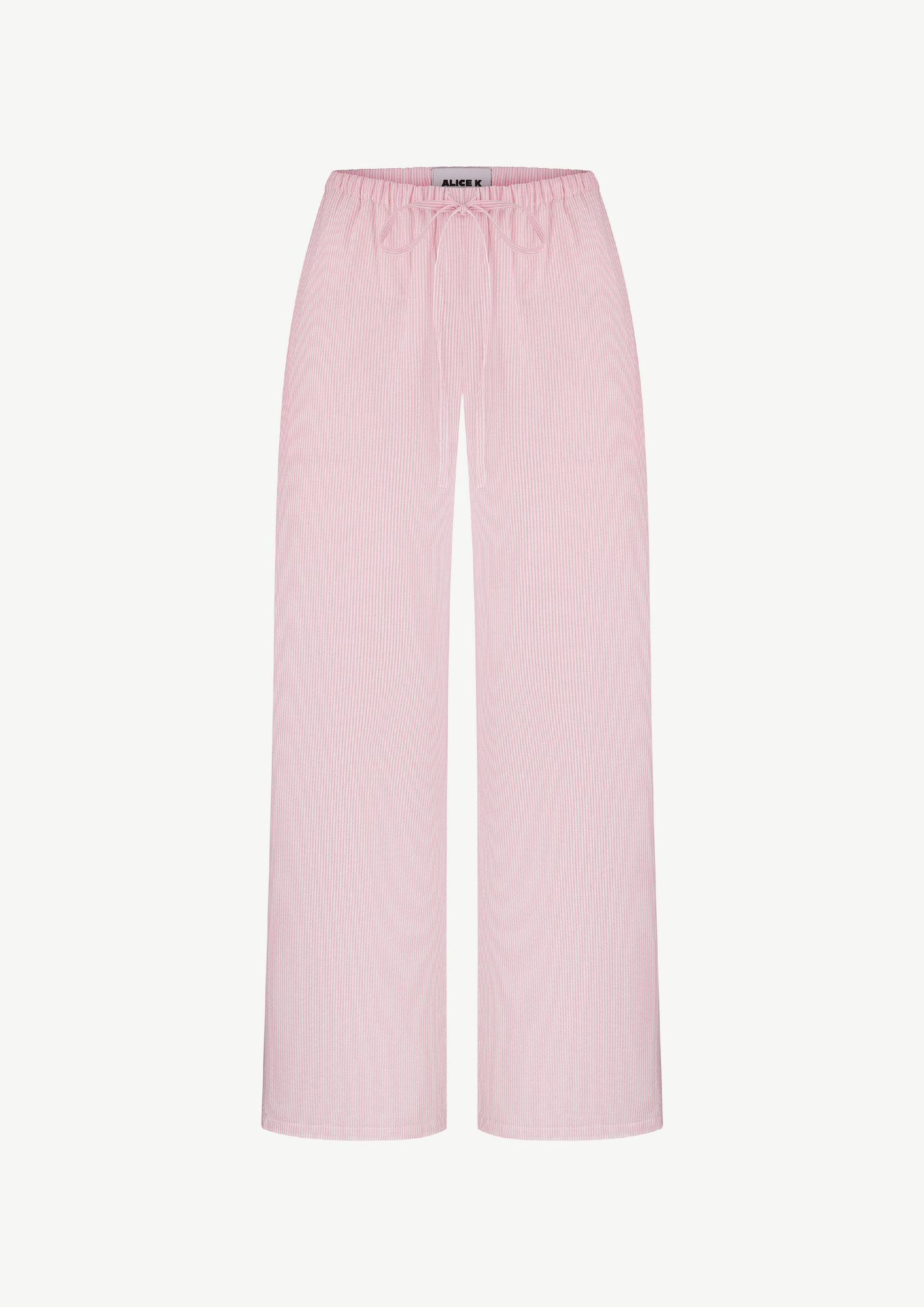 Pink Striped Trousers