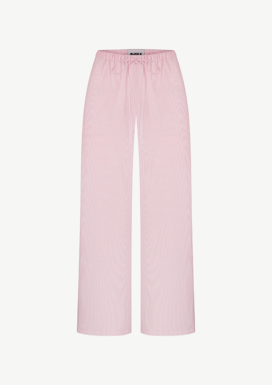 Pink Striped Trousers