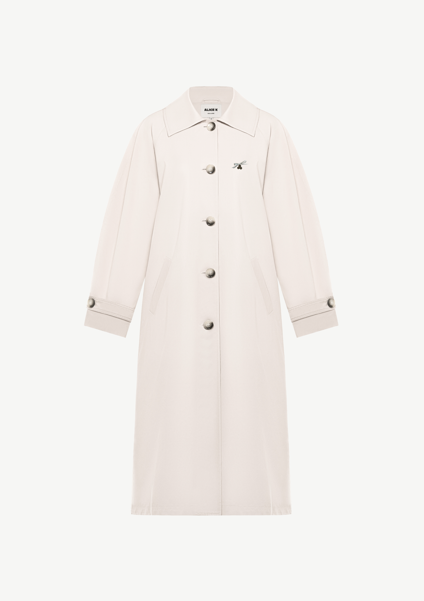 Trench Coat In Beige