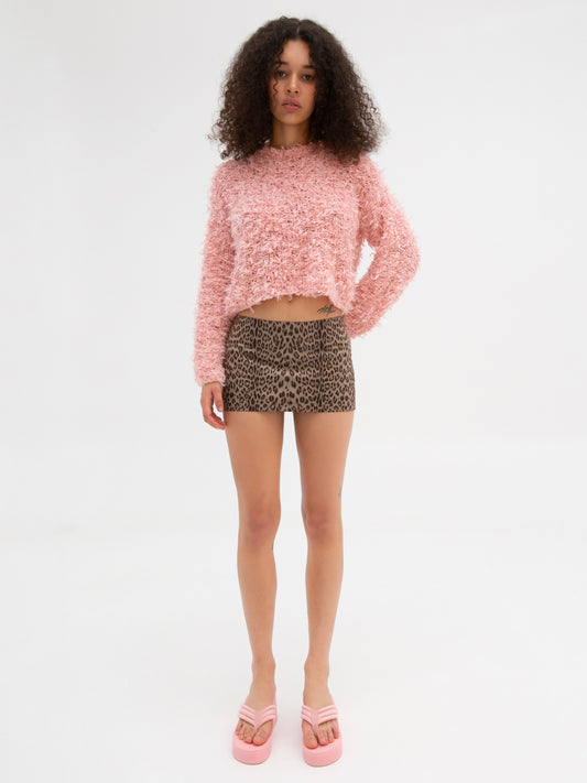 Pink Fuffy Sweater