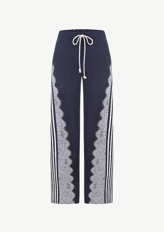 Sweatpants With Lace