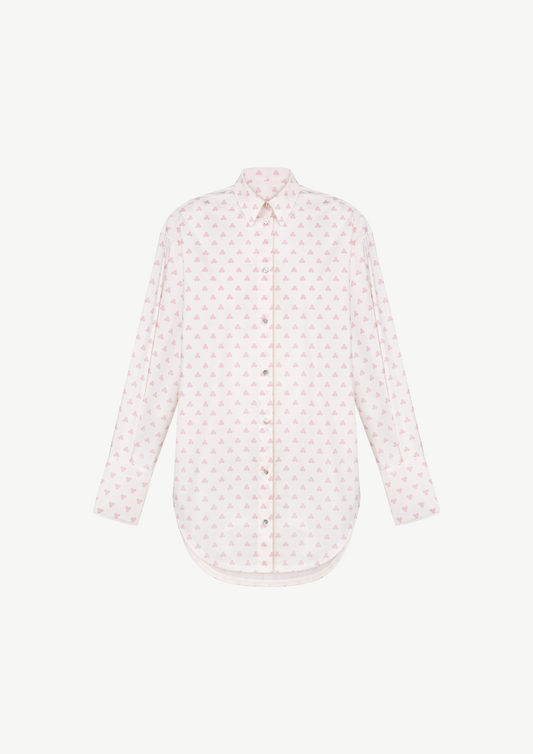 Logo Pajama Style Shirt