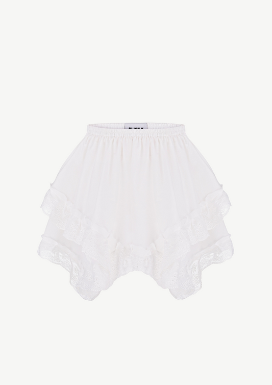 Rosie Skirt In White