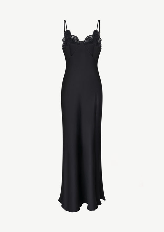 "Daisy" dress in black