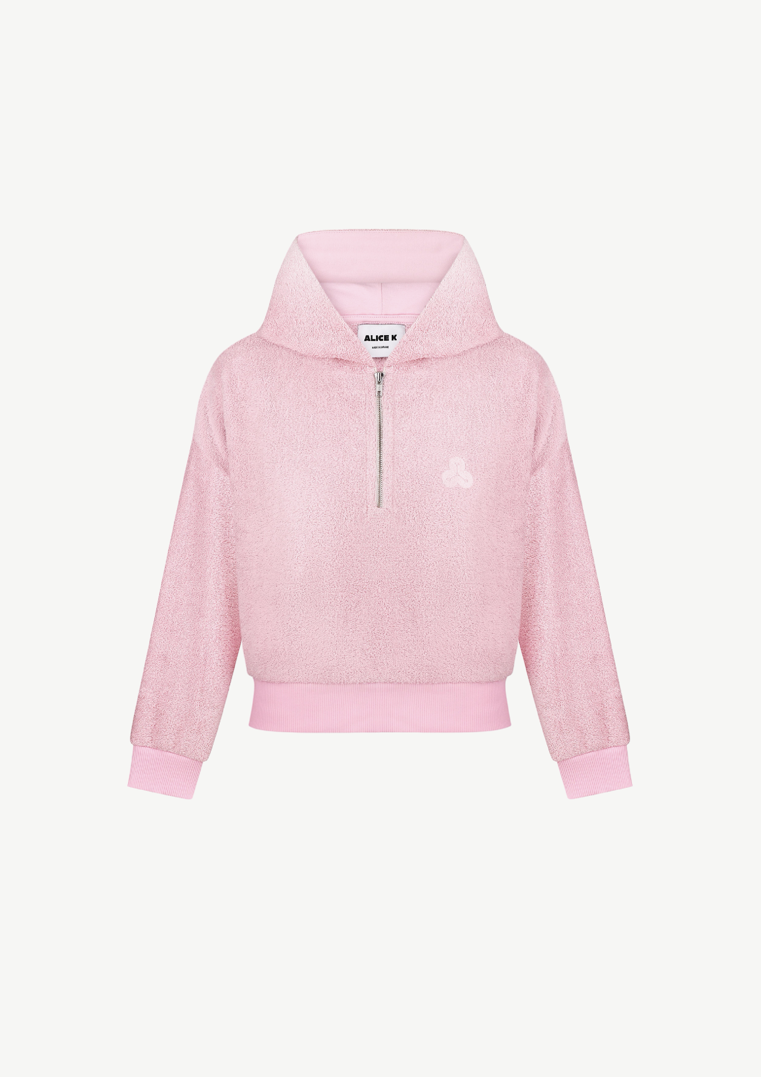 Alice　Toffy K-TS1-PA Spurs Kids Tie Dye Pink Zip Through Hoodie | Spurs