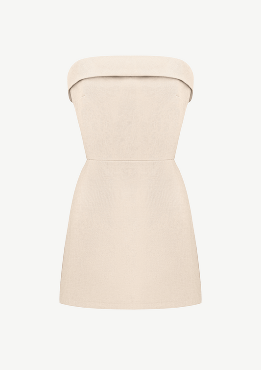 Hailey Dress in beige