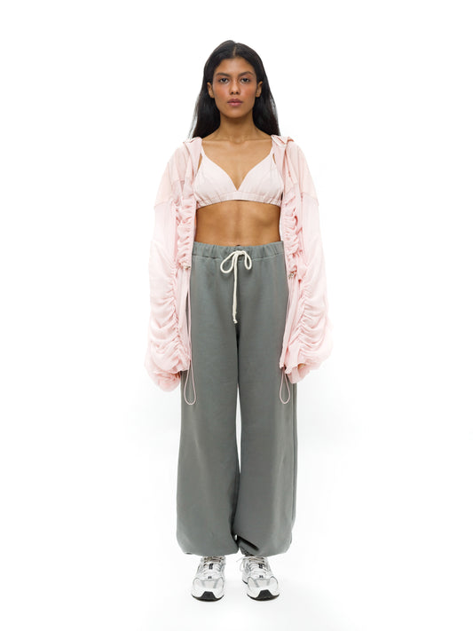 Chiffon Cape In Pink