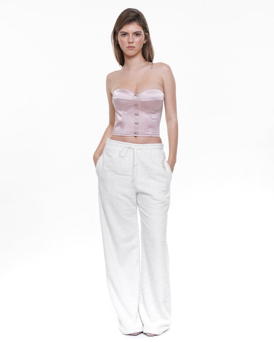 Satin Corset in Pink